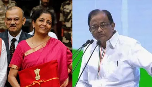 Nirmala Sitharaman - p chidambaram
